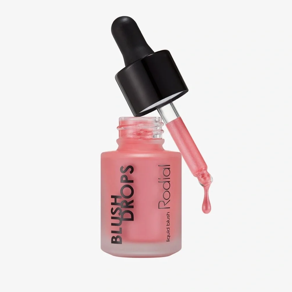 Rodial Blush Drops Liquid Blush Frosted Pink Full Size 0.5 oz